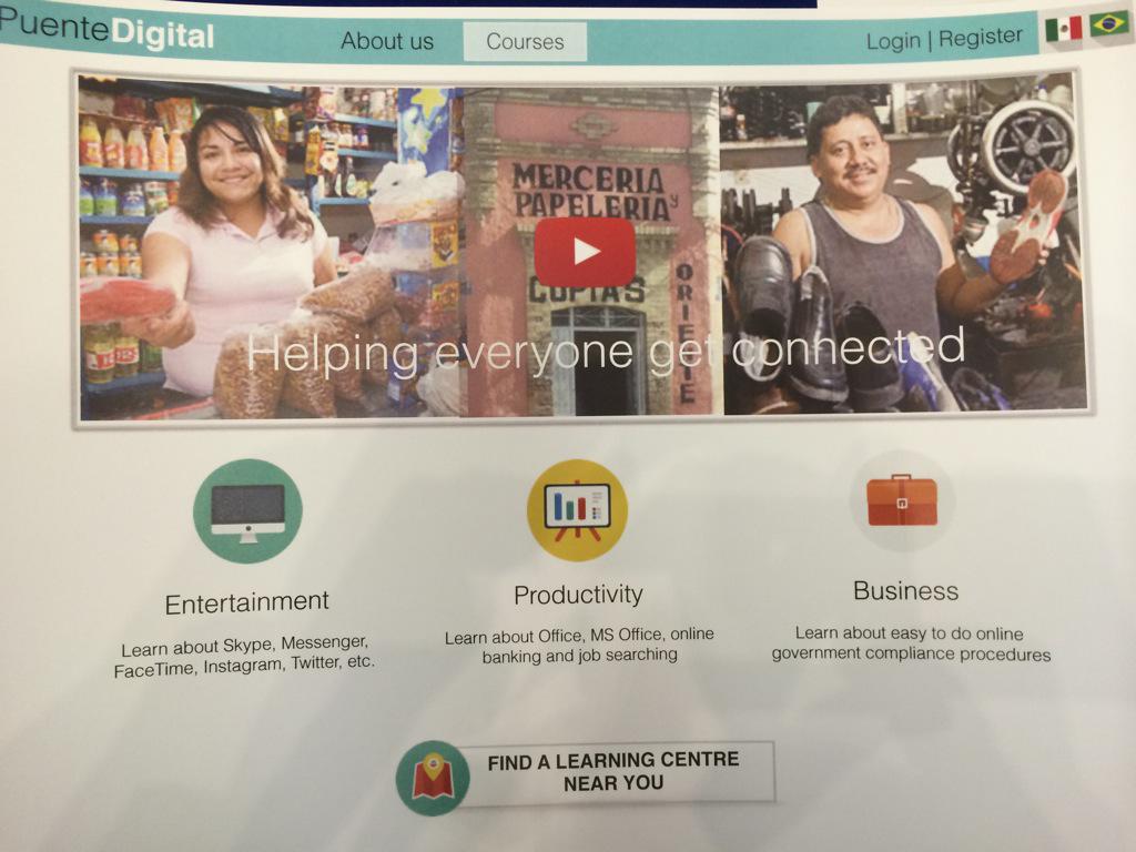 molinaxis's tweet photo. #puentedigital #MECATE will make Mexico more productive through digital skills. Awesome experience !Tks @LETEmprende http://t.co/J0zJANLsLU