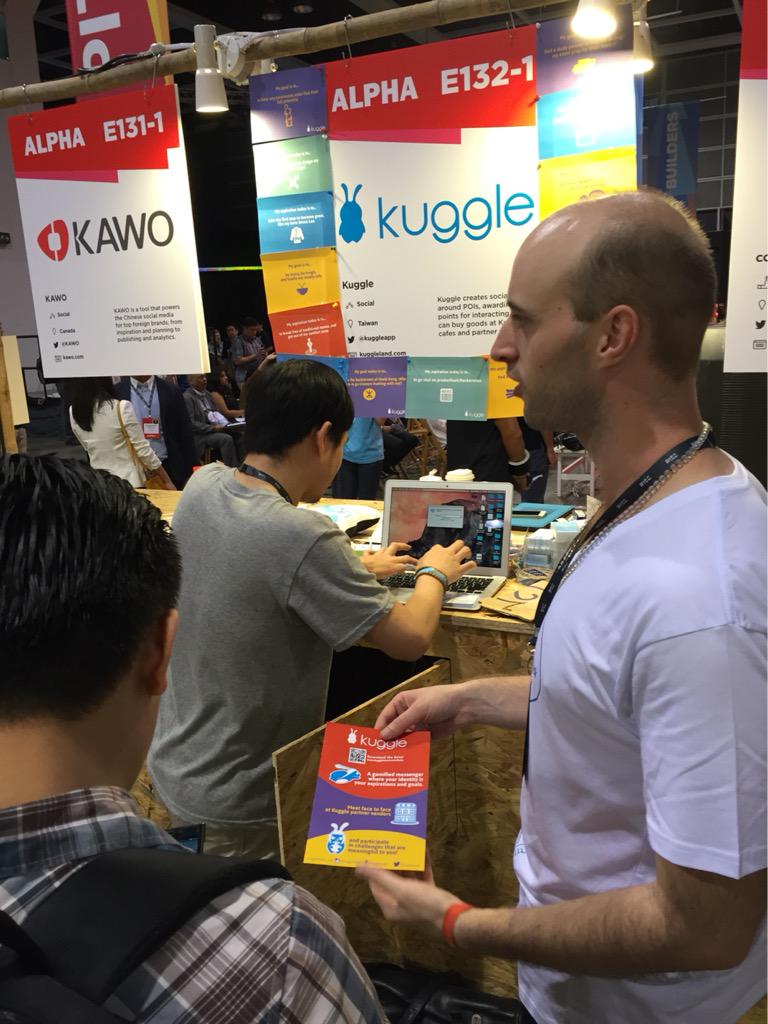 startup_stadium's tweet photo. Taiwan startups to discover today at #RISEConf, @OutlierLinguist, @KuggleApp, and @tixchart! #TaiwanRocks http://t.co/kMwZzowEMV