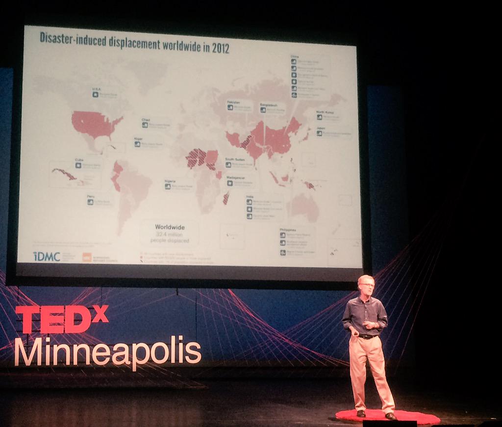MyEmergencyArts's tweet photo. So excited to be listening to @MnDesignDean @TEDxMinneapolis talk about creating #resilient communities #TEDxMPLS http://t.co/oi9fGi2hDe