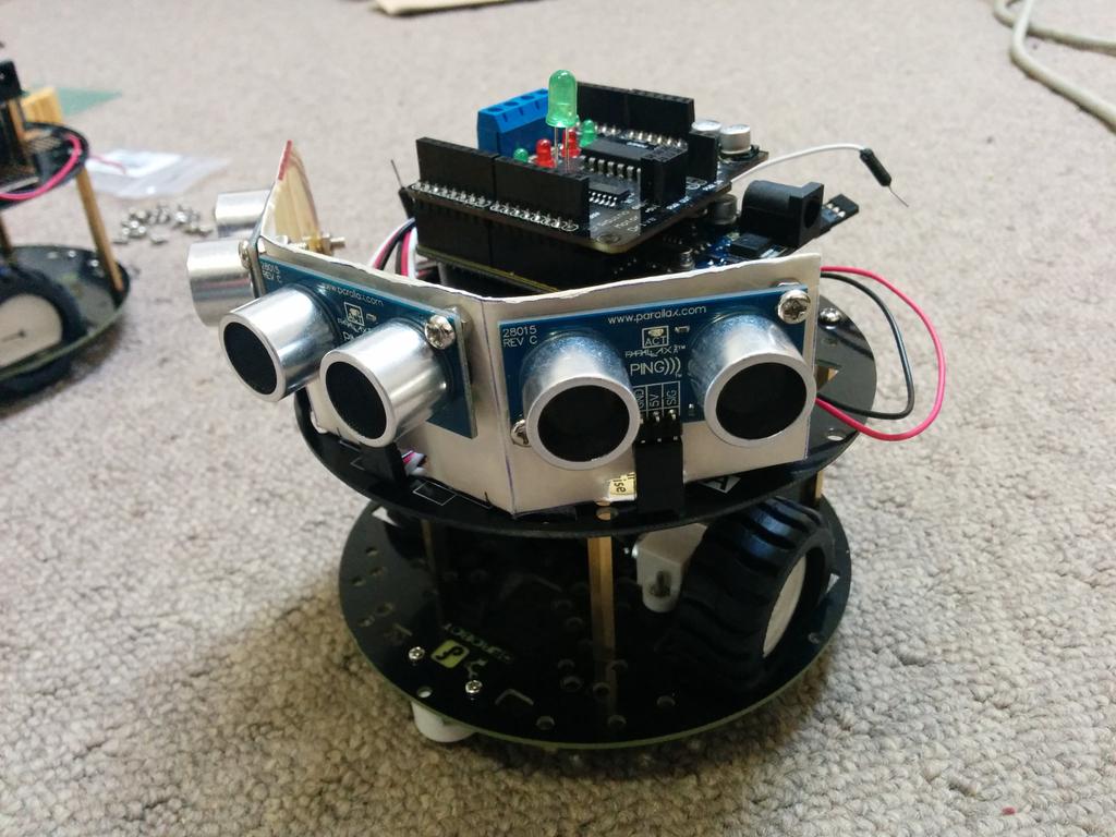 peterwallhead's tweet image. Just another weekend of robot building. Meet Bill (and his brother Ben hiding in the background) #realcoding