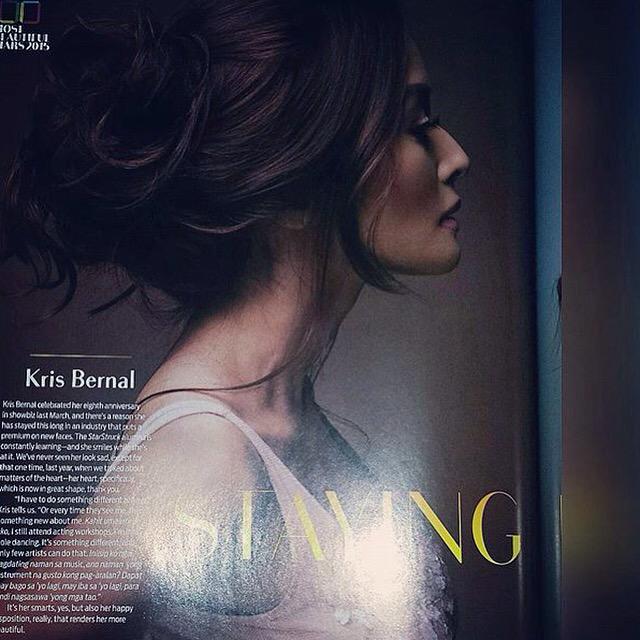 iamjanetropia's tweet photo. So proud of you for being on 100 most beautiful stars 💋 #YESat15 #YES15thANNIVERSARY #YESMAGAZINE @soKRISme http://t.co/abR0K34Wen