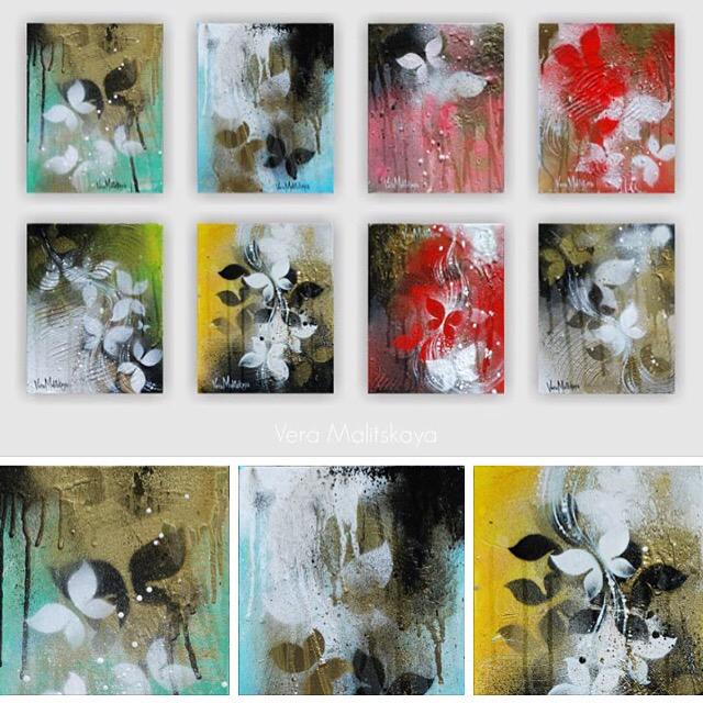 VeraMalitskaya's tweet photo. My #new #graffiti #inspired #ButterflyFields #series 🎨🌺 http://t.co/RDOMK8uqPX