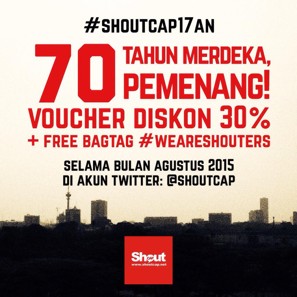 2 jam menuju #ShoutCap17an. Siap-siap seru-seruan!