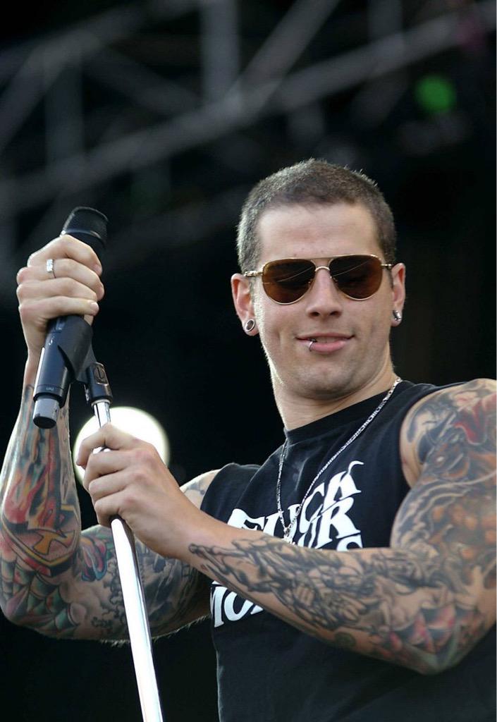 Happy birthday to my favorite rockstar, M Shadows!  