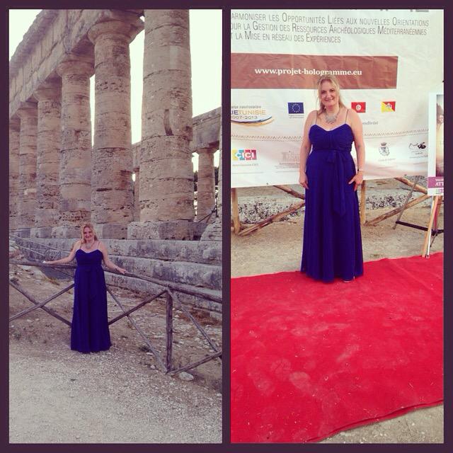 DonnaMckenna_CD's tweet photo. Premier of @LeavesoftheTree in Sicily at Temple Segesta #magicalnight @HealeyBecky http://t.co/yDmkMMHCwn