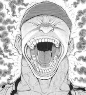 勇次郎を除いたキャラの中で武蔵に勝ち目があるとすれば、他の格闘家と違って常に命のやり取りの世界に身を置き、武蔵と同じ予知能力をもっているあの人しかいないと思う。

そう、「ガイア」です。 