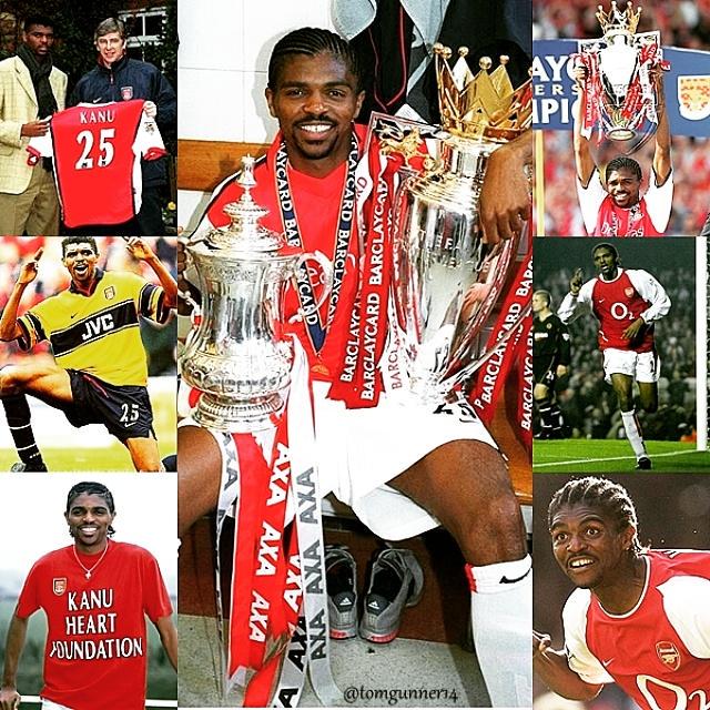 Happy 39th Birthday, Nwankwo Kanu [ Ranked 13 out of 50 Arsenal Greatest Players. 