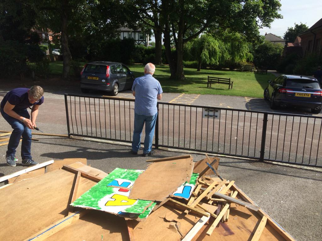 You won't know we had been here soon