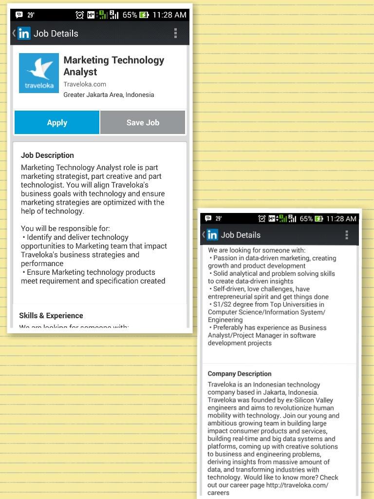 STK47IPB's tweet image. Traveloka - Marketing Technology Analyst. Fresh Graduate are welcome. :) #statisticsjob #jobvacancy #analyst