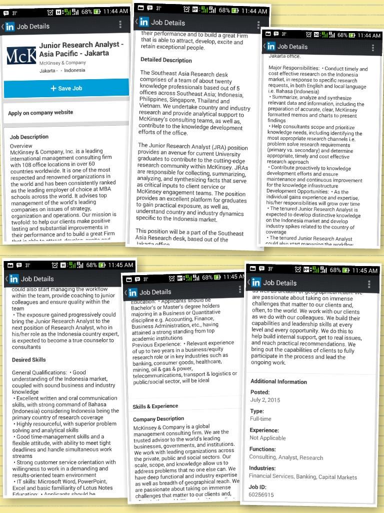 STK47IPB's tweet image. McKinsey - Junior Research Analyst. FG are welcome. #jobvacancy #statisticsjob #analyst