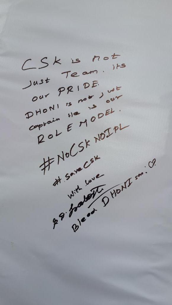 sree_lakshmi__'s tweet image. #SaveCSK