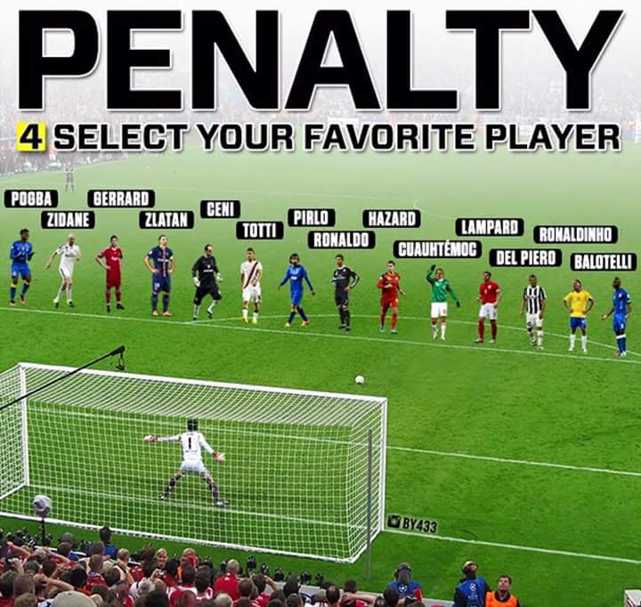 Pirlo!"<a href="/Bolanet/">Bola</a>: #SuaraBolaneters Siapa eksekutor gacoan penaltimu? Tendang! "