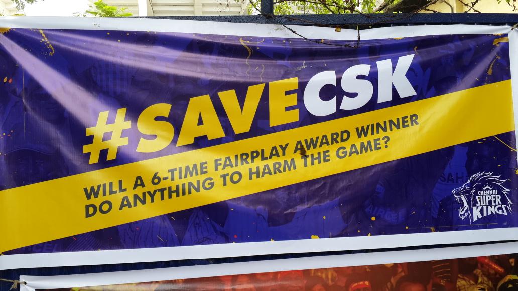 DHONIism's tweet image. Will a 6 time fair play award winner do anything to harm the game ?
#SaveCSK #WhistlePodu @ChennaiIPL @russcsk