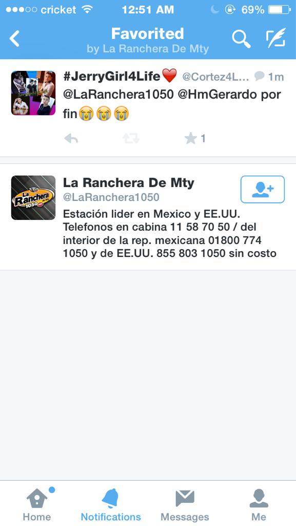 Cortez4Leslie's tweet photo. #AgostoEsDeJerry #ElDiscoDeJerry VENGAAAA @LaRanchera1050 @HmGerardo @GabbyHM http://t.co/UMuG35UMfs