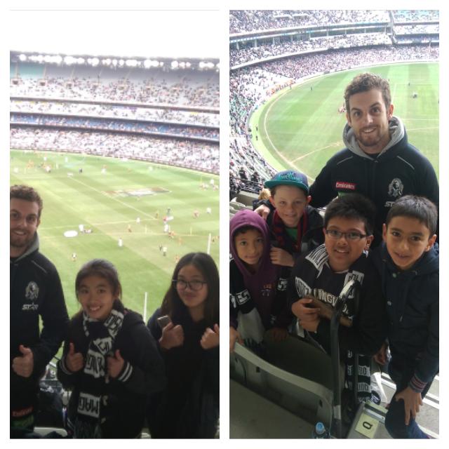 Great buzz seeing these kids enjoy their first <a href="/CollingwoodFC/">Collingwood FC</a> experience at the g <a href="/AFLdiversity/">AFL Multicultural</a> #EmbraceDiversity