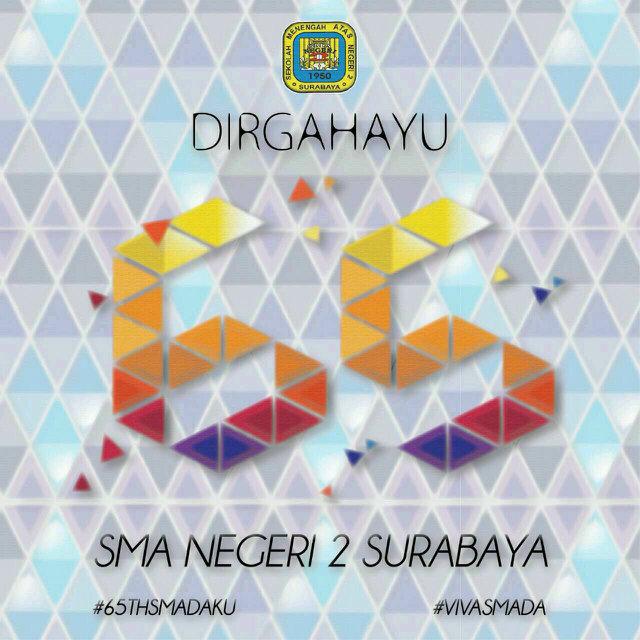 <a href="/ArekSmada/">Arek Smadabaya</a> selamat ulang tahun SMADAKU yang ke #65 semoga semakin jaya!! #65thSMADAku #VIVASMADA
