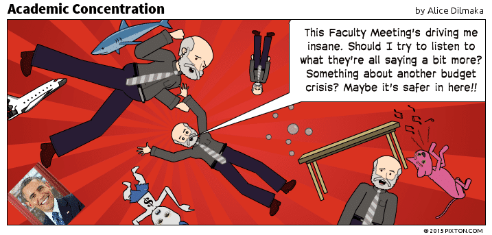 academiccomics's tweet photo. Academic Concentration #University #Academia #highered #science #scholar #meetings #Faculty #budget http://t.co/eEPtOjpGeO