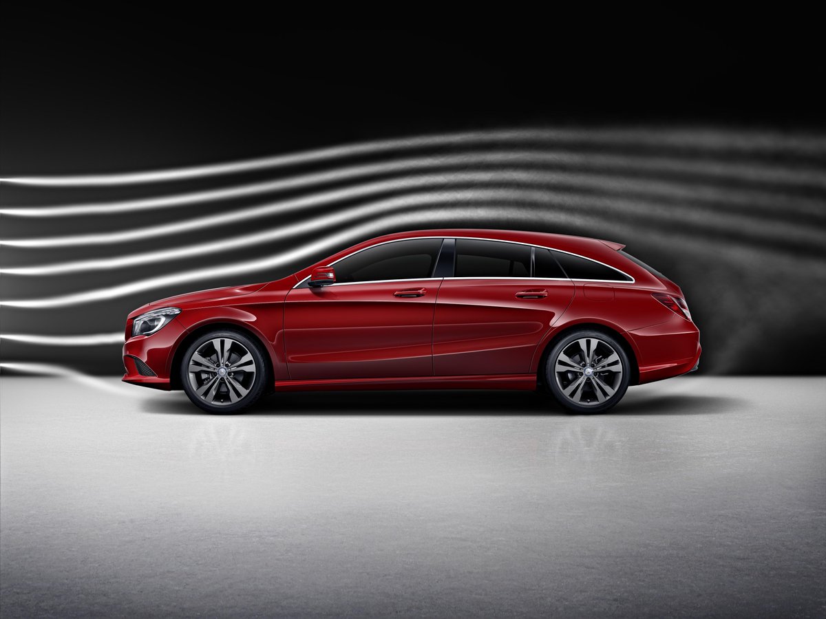 SecretOf99's tweet photo. Hervorragende Aerodynamik mit einem cW-Wert von 0,26. #CLAShootingBrake #99maldasBeste #Fact27 http://t.co/JWxOrurHCe http://t.co/hYwVDYfjHq