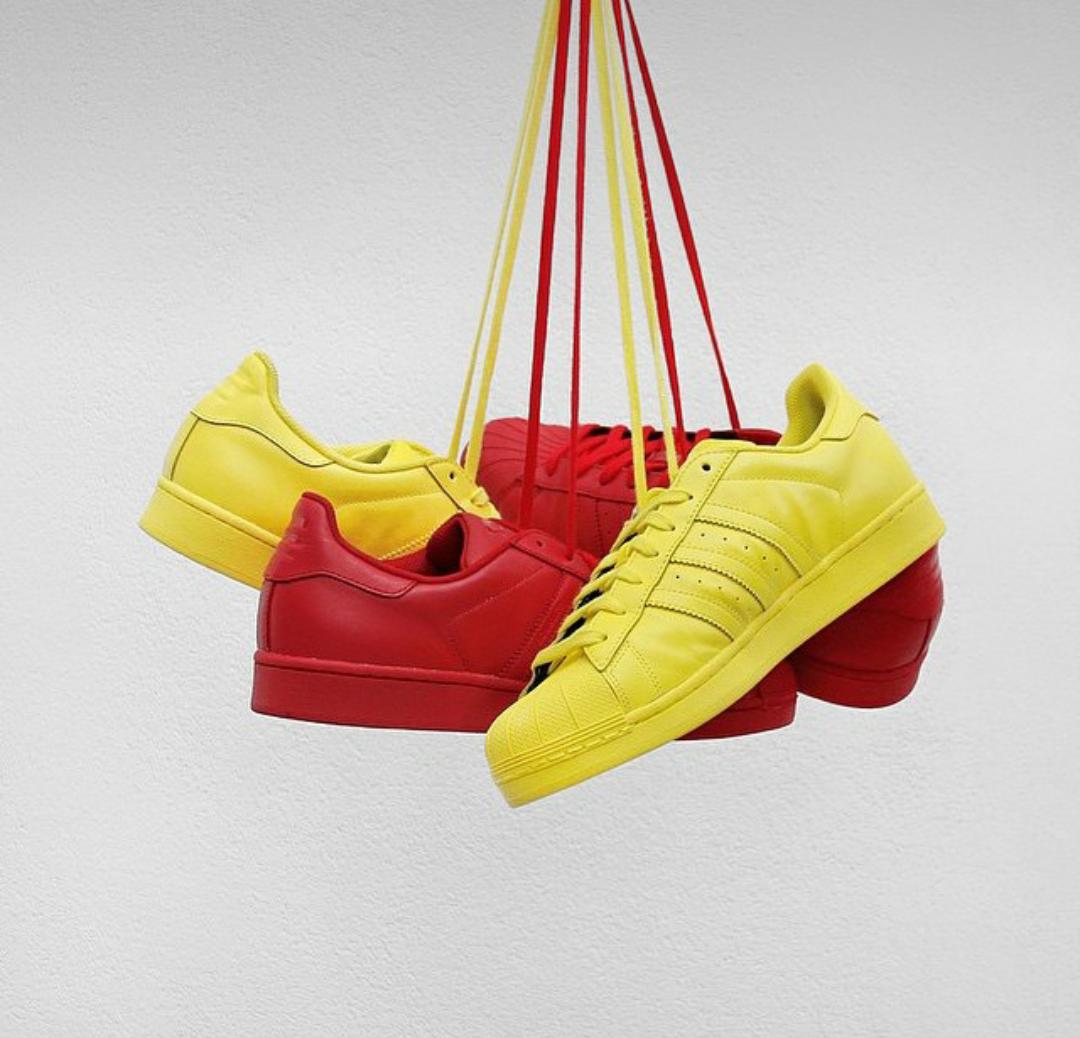 ThanClass's tweet image. #adidas #Superstar #Supercolor #red #yellow #swag #morethanclass