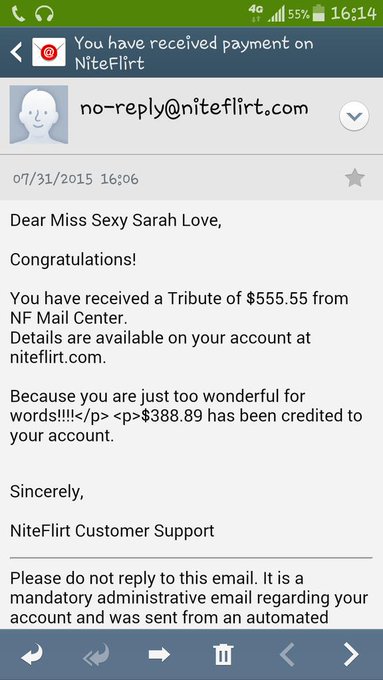 #spoiled #niteflirt bet it makes you wonder what I do that's so special! http://t.co/Ui8CAlME0f call<a href="/tag/spoiled"class="tags">#spoiled</a><a href="/tag/niteflirt"class="tags">#niteflirt</a>