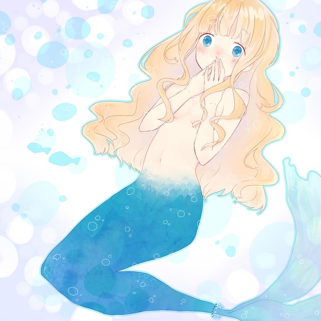 harona_3's tweet photo. 夏のお人魚さん！ http://t.co/gqO0oDMWIy