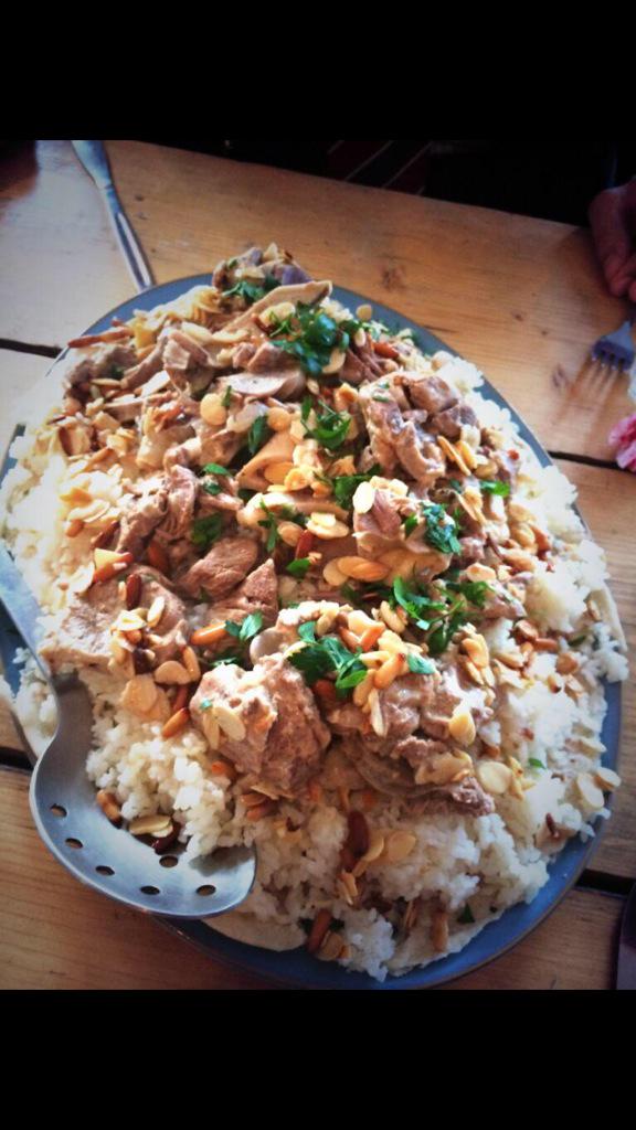 Batooli_s's tweet photo. #mansaf #foodie #food #londonpopup #batoolis http://t.co/5QYQHnC74c