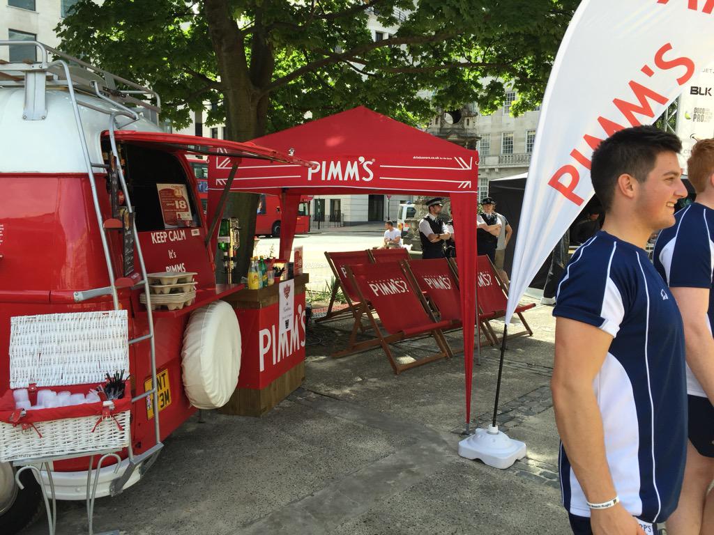 PimmsVan's tweet photo. Anytime is Pimms time #londonbeachrugby #pimmsoclock http://t.co/2da93sgIqF