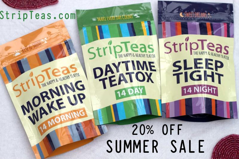 StripTeasUK's tweet photo. Don't miss out on the http://t.co/9fthLoCLwg Summer Sale - get 20% off your 3 Step #teatox now! http://t.co/DyDwh5vvuT