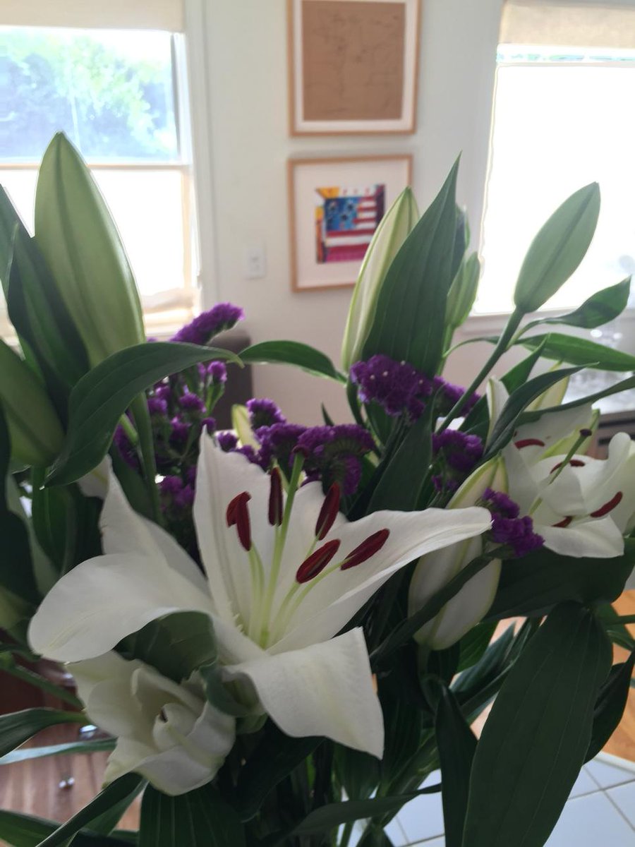 Morning Woke Beautiful Flowers Friends David Janet Grace Murray