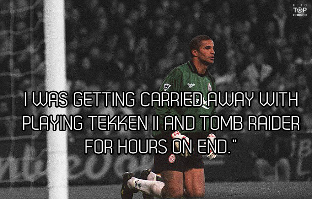 Happy Birthday to David James! He must be the only athlete who has blamed video games for his poor form  