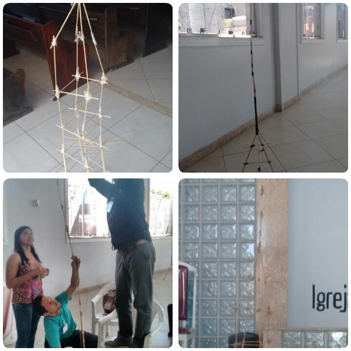 IBHJ's tweet photo. Nossas obras de arte, feitas por nossos irmãos! O objetivo era fazer a maior torre. http://t.co/1N0F2Lxeuq