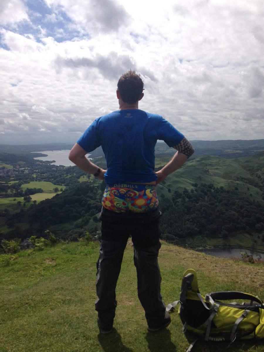 Taking my @myoddballs to new heights #lakes #supportcancer