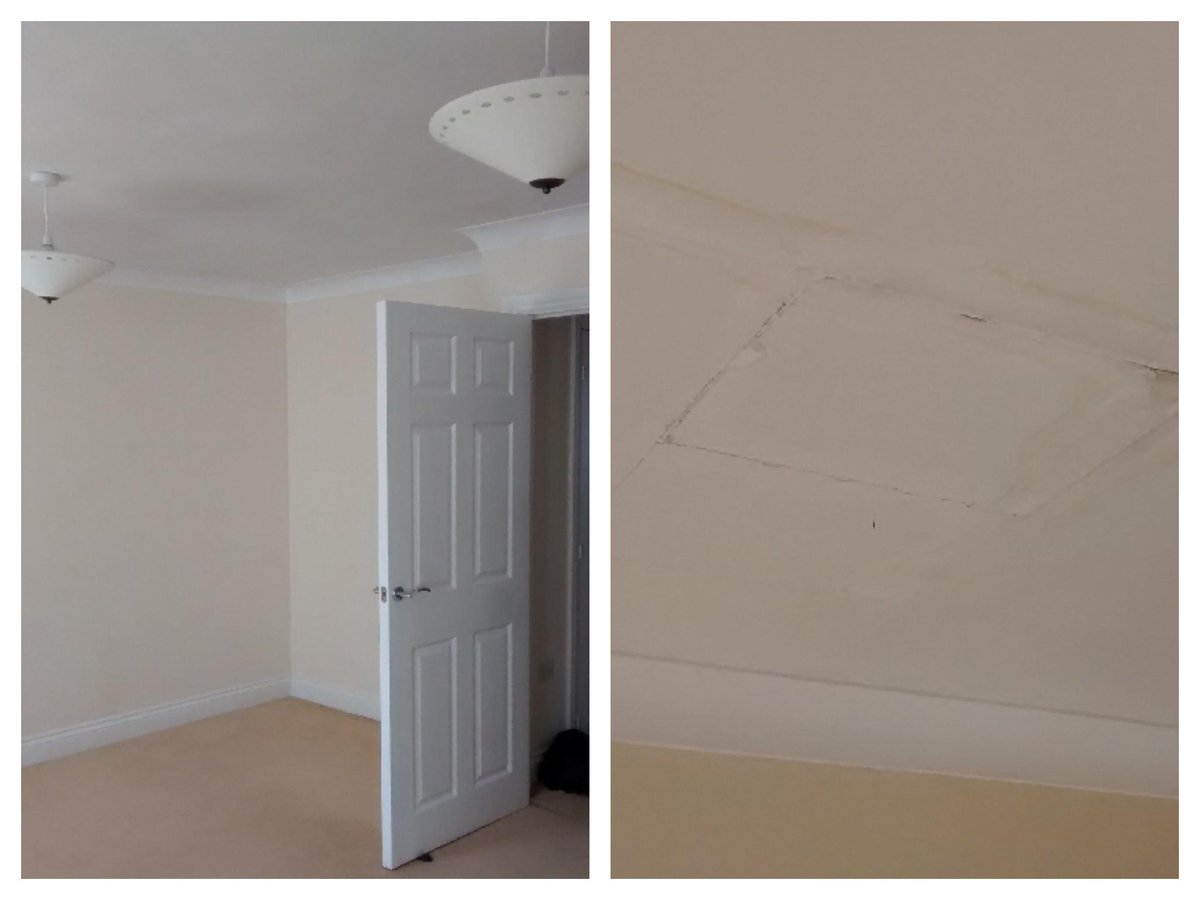 johndwelsh's tweet photo. New ceiling plastered room decorated http://t.co/9CpJVOs3Cg for our other services #plastering  #rental #cardiff http://t.co/tnZKsYASRy
