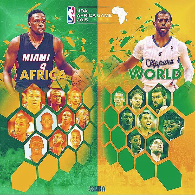 LDengF's tweet photo. It's here! Game day. Captain Deng!
#NBAAfricaGame http://t.co/GEkzhrDpK5