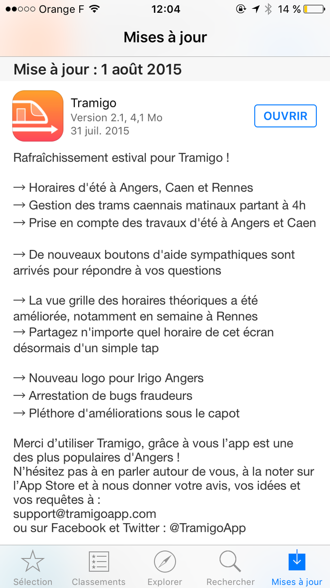 TramigoApp's tweet photo. 📲🌞 http://t.co/EKmwHSS8tf