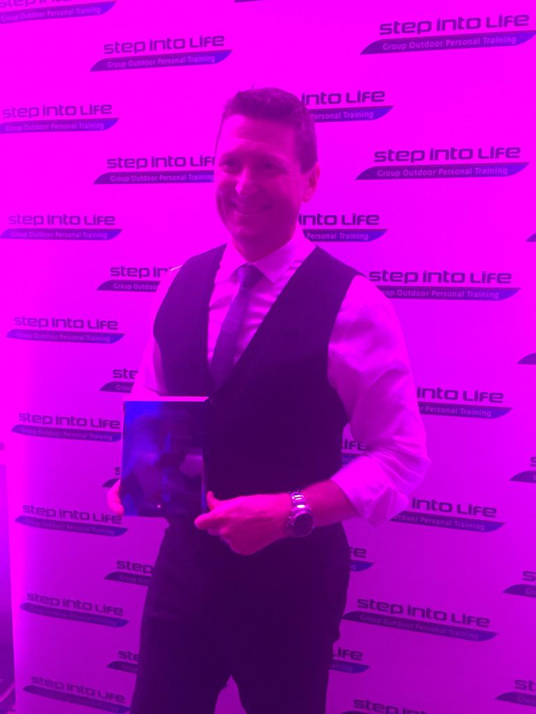 StepintoLifeSA's tweet photo. Most Improved South Australian franchise for 2015. Congrats to Andrew Roe from SiL Reynella #celebration #SiL2015 http://t.co/DpVhRiWGq7