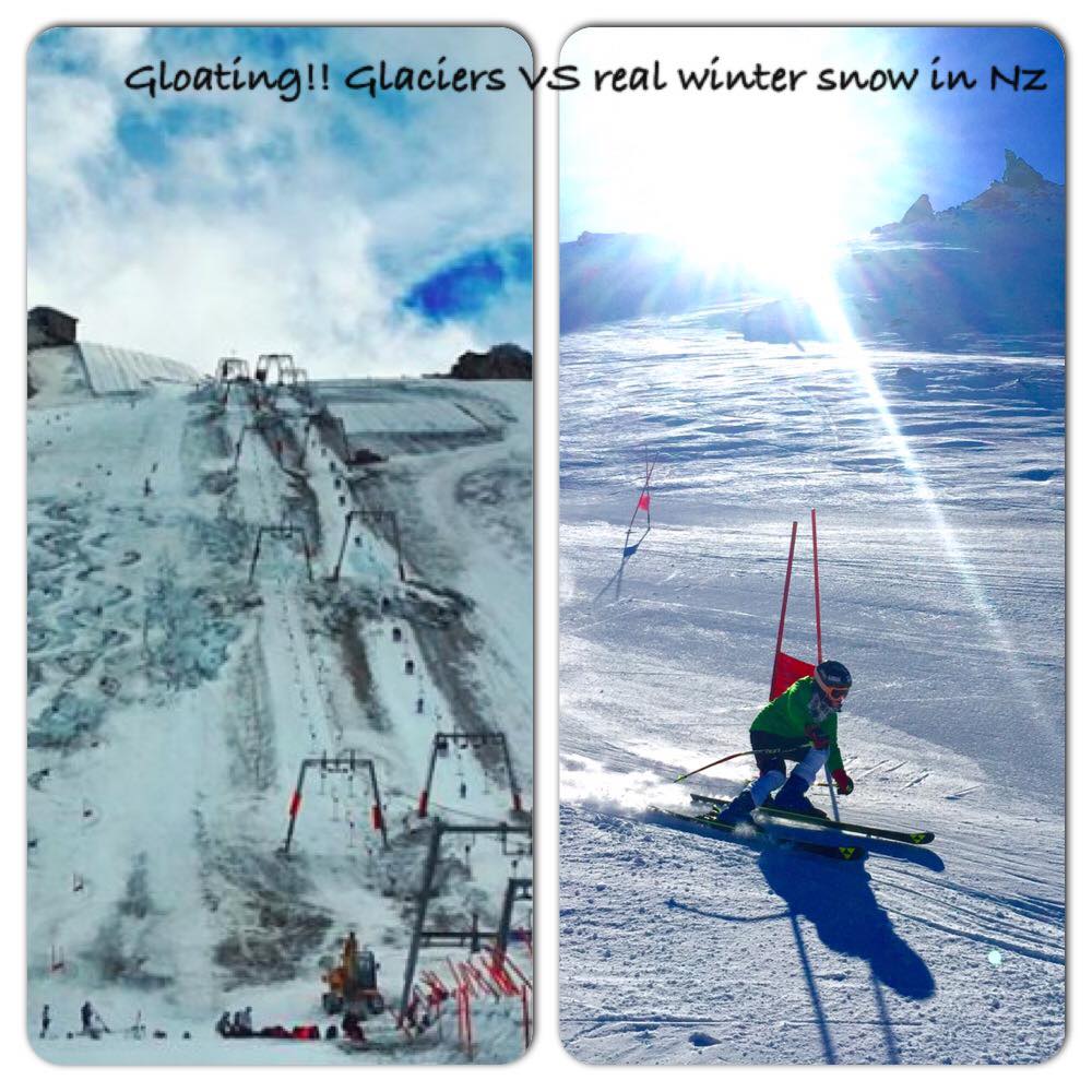 CDCperform's tweet image. No words needed!! #glaciers vs #southernhemisphere