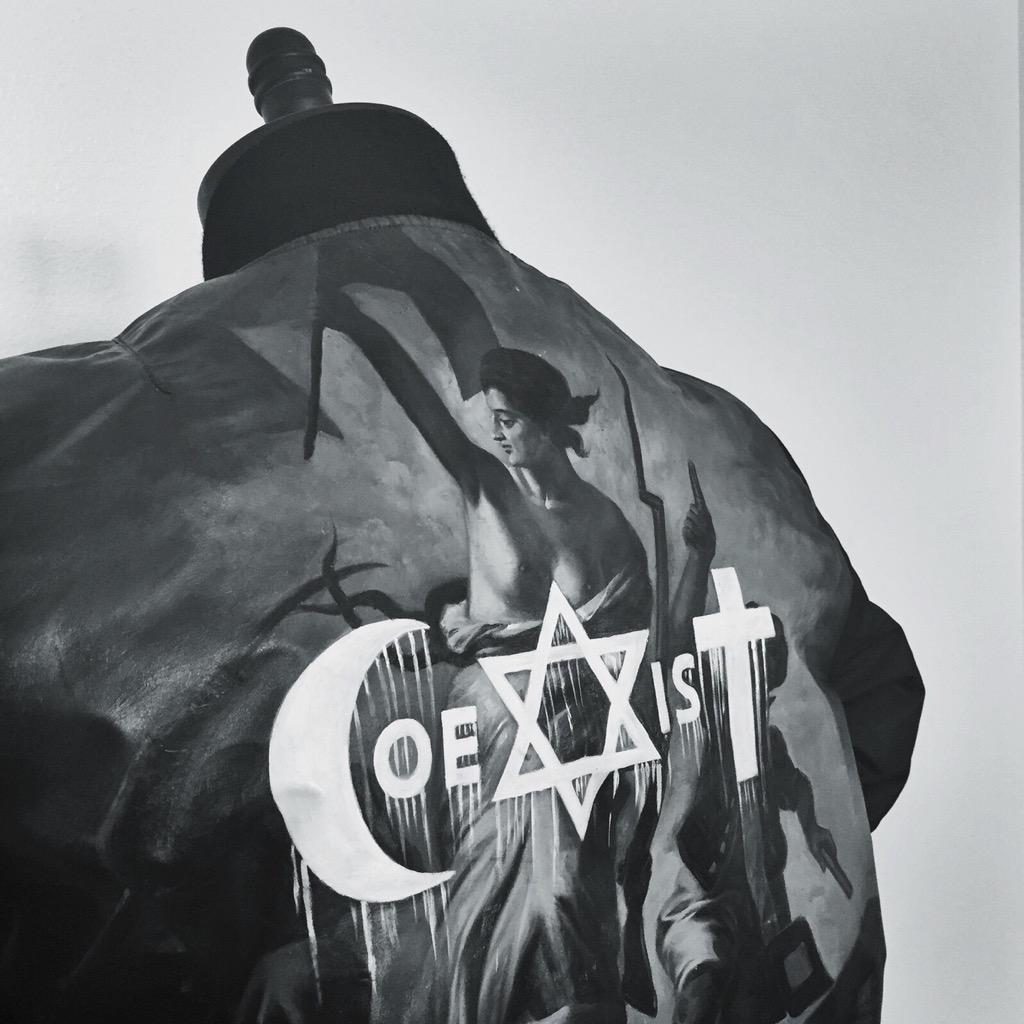 the_parisians's tweet image. The answer about who we are is in what we do - #TheParisians | #PaintedJacket #Art