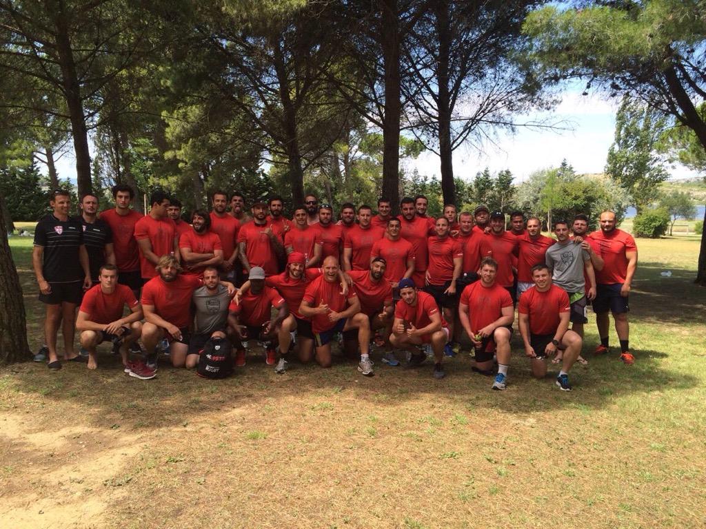 lillerugby's tweet photo. Demain l'équipe clôturera sa semaine de stage par un match amical contre Aurillac à 16h à Camarès #Rugby #LMR http://t.co/8LbKqYa54l