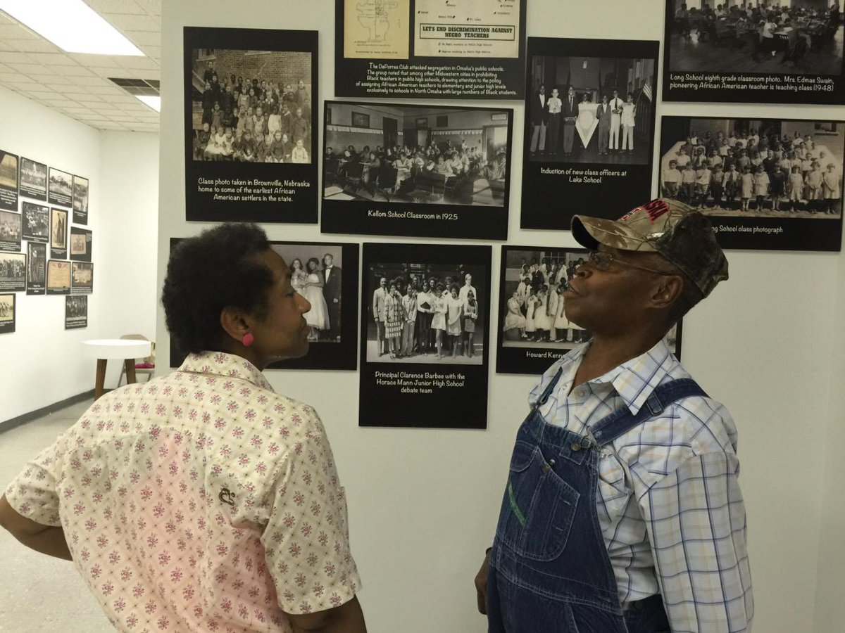 Gpblackmuseum's tweet photo. Guests enjoying Pop Up Museum 2221 North 24th Street.  Visit us today noon-4pm #NOD2015 #GPBHM http://t.co/5XvQcNLC3e