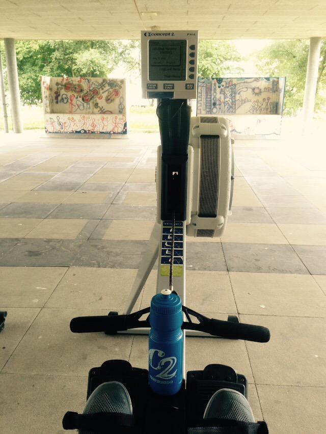 jdu1's tweet photo. No matter where you are @concept2 is always the same. #Rio2016 http://t.co/2lNpR40AmK