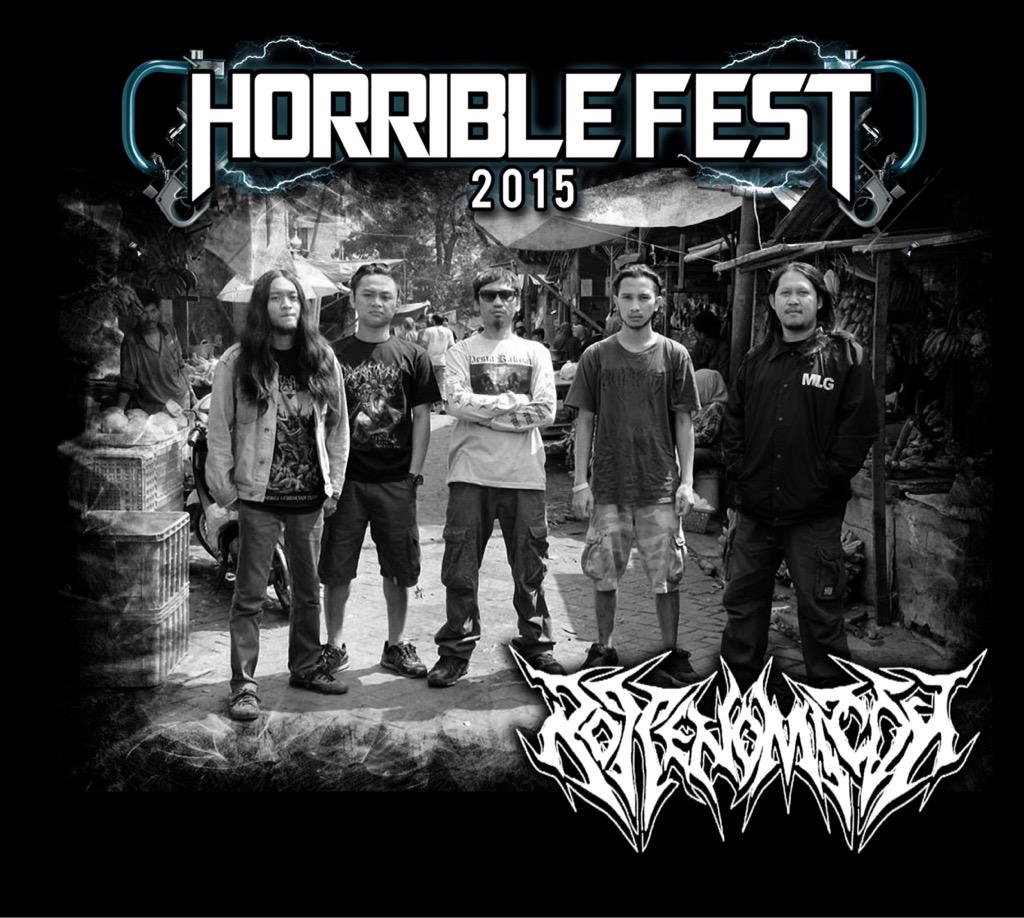 Officialy confirmed @rottenomicon turut meramaikan panggung #HorribleFest2015 !!