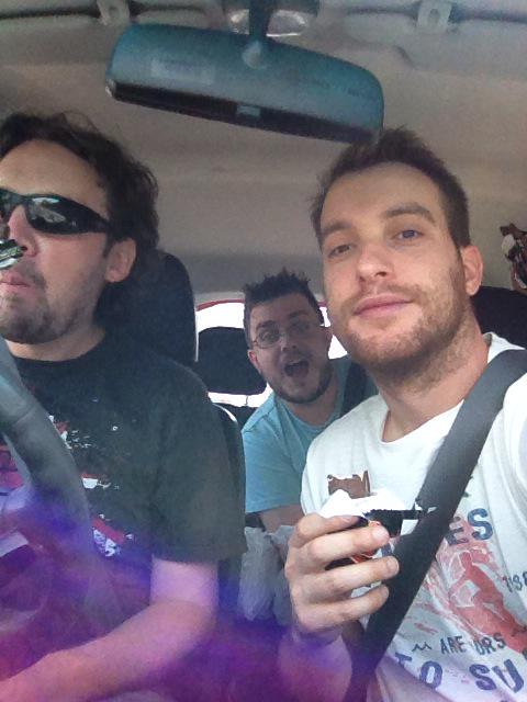 Road trip with these guys to go and see Grob