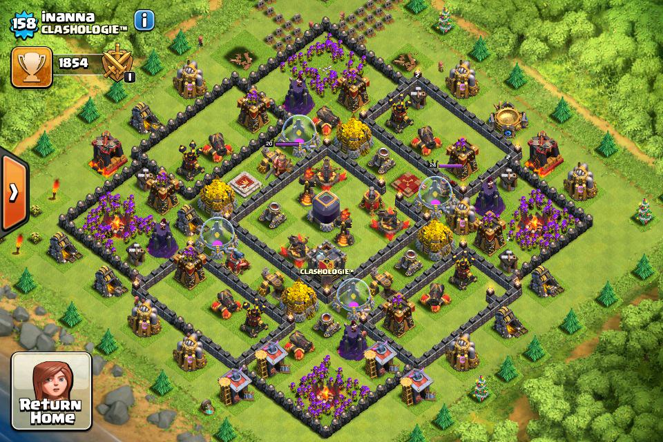 ClashOfClans-Layouts on Twitter: "Th10 Farming Base! #ClashOfClans ...
