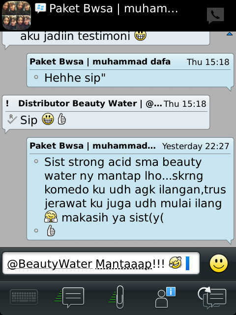 BeautyWater's tweet photo. New Testimoni! Yuk order mumpung lagi ada promo.. Invite pin BB: 28AA2BDE / WA: 081808685334 (Serius Only, No Alay) http://t.co/JX4NopPDpI