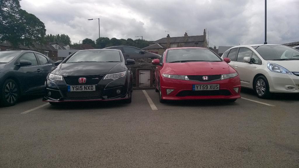 richardsedgley's tweet photo. @ctro_uk Has anyone sent in a side by side shot yet? #TypeRisHERE #TypeR @gilder_group #TestDrive #OLDvsNEW http://t.co/4MeouPsd6p