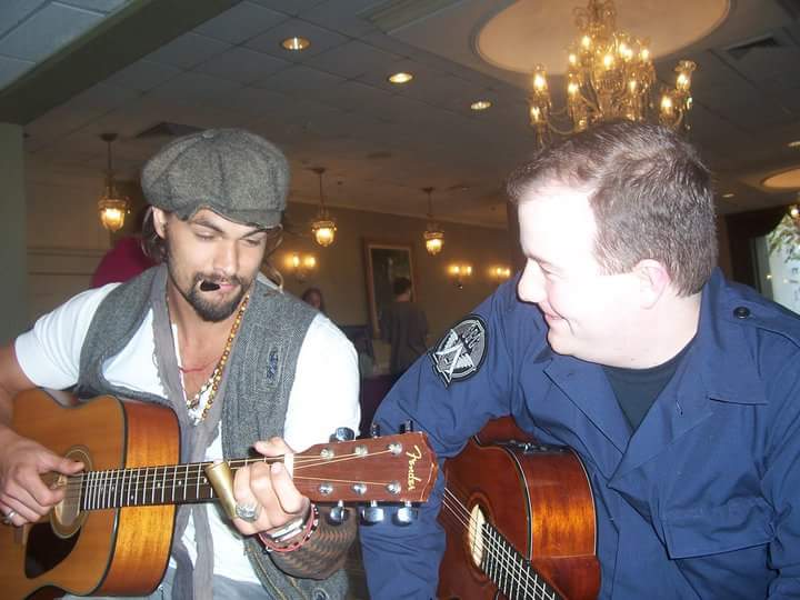 Happy birthday to the awesome Jason Momoa. Thanks for the jam session.   
