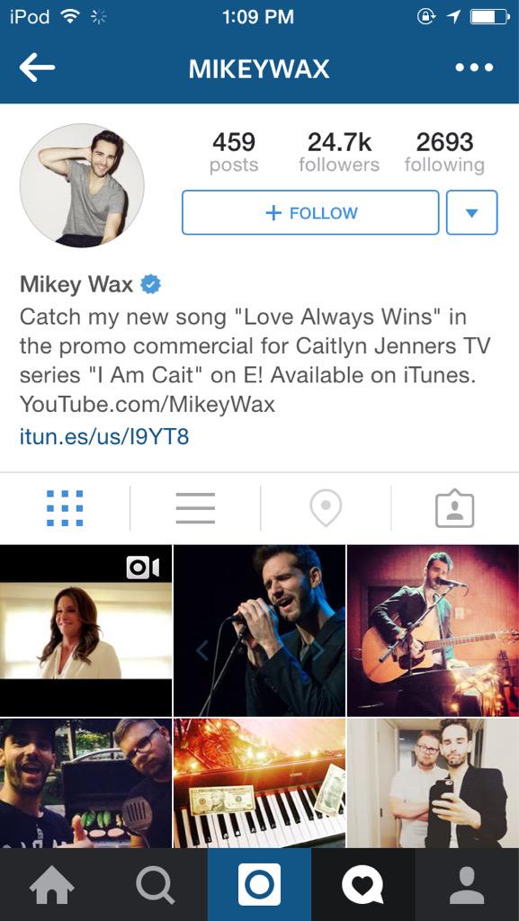 AmberEyesPT's tweet photo. @ItsJillJensen This singer mikeywax commented on my video of you on Instagram! 😋 http://t.co/AAzDETT7i7