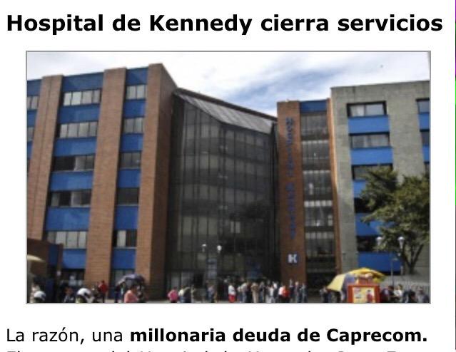 KarolaEnriquez's tweet photo. Si una persona le debe a los bancos, le quitan la casa. Si los bancos (EPS) les deben a los hospitales, no pasa nada http://t.co/4bPWrZD4cx