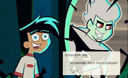 photo Danny Phantom Im Going Ghost Meme danny phantom screencap text.